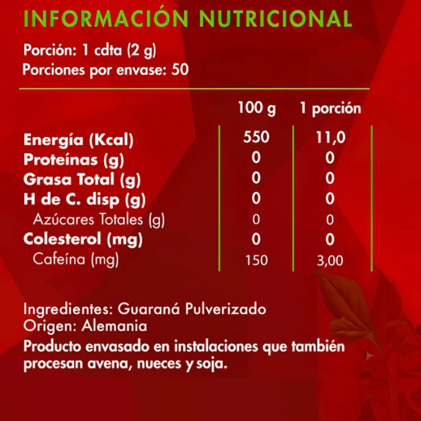 Guarana 100gr  Brota 2