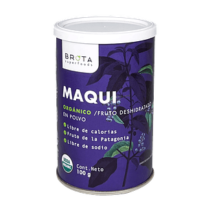 Maqui 100gr Polvo Brota