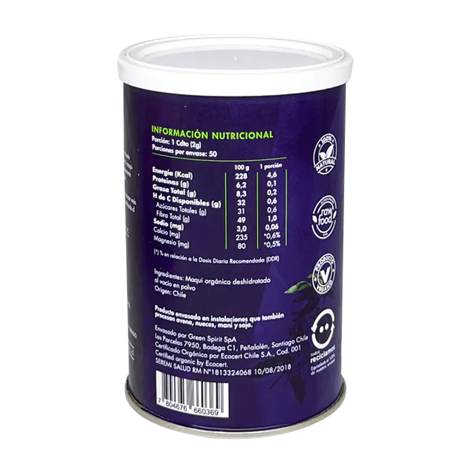 Maqui 100g Powder Sprouting 2