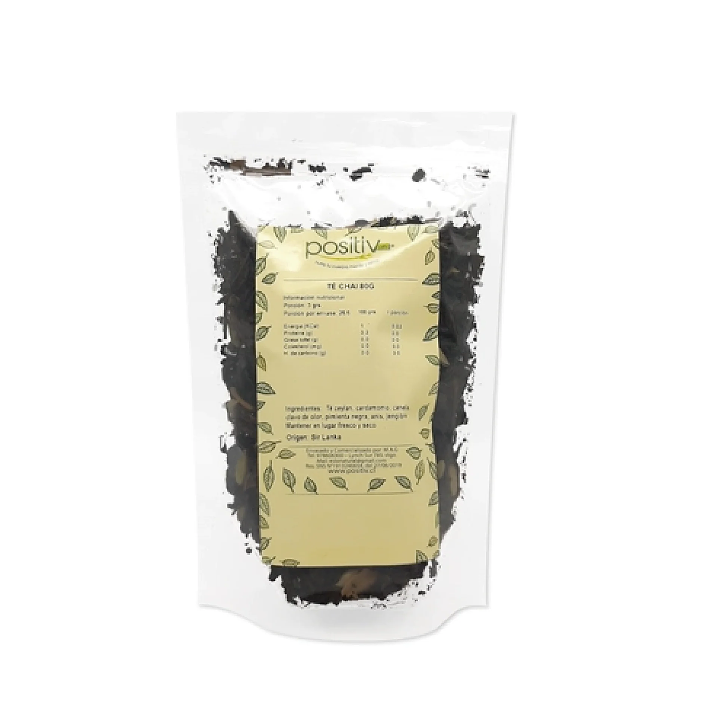 Té chai 80grs Positiv 1