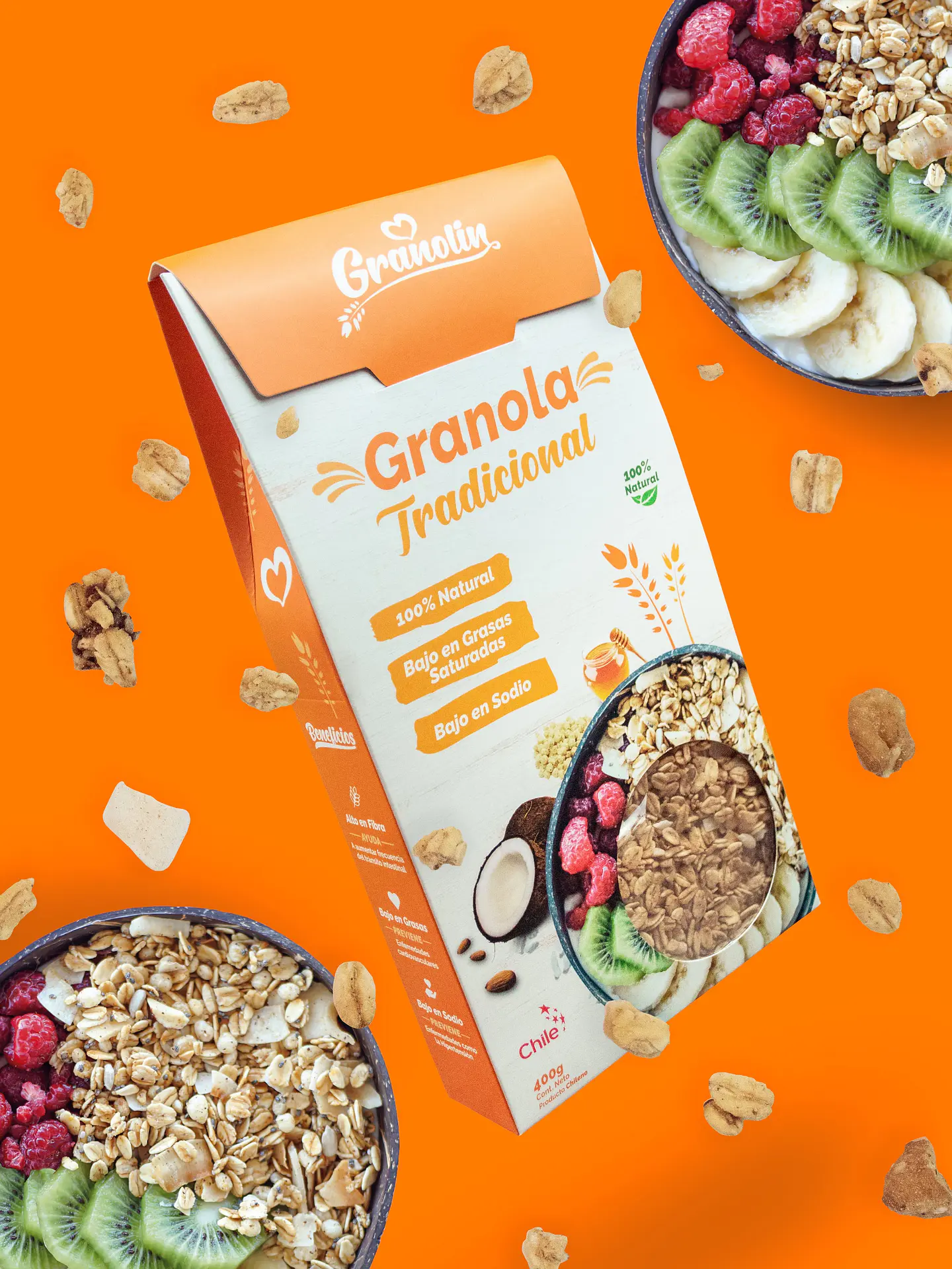 Granolin - Granola Tradicional 320g  1