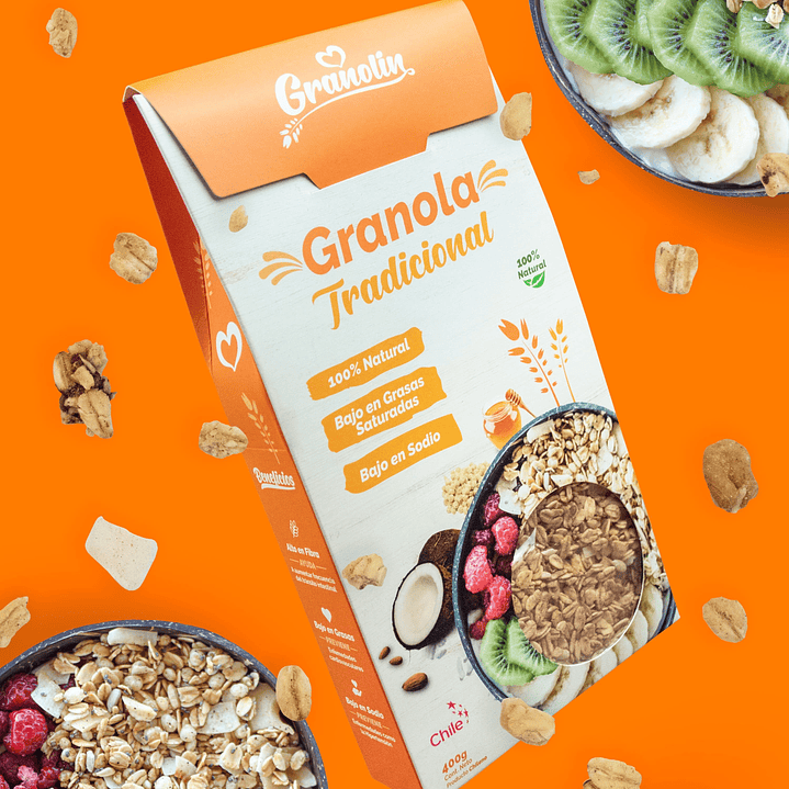 Granolin - Granola Tradicional 320g  1