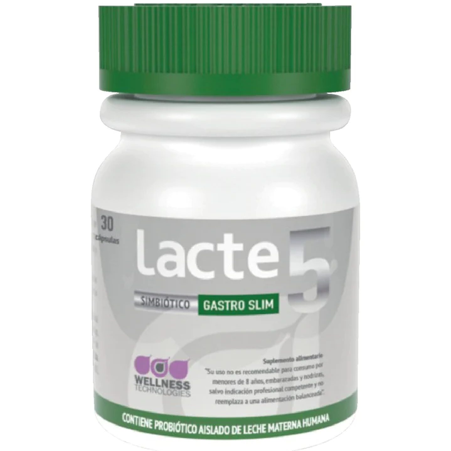 Probiotico Gastro Slim 30Caps Lacte 5 1