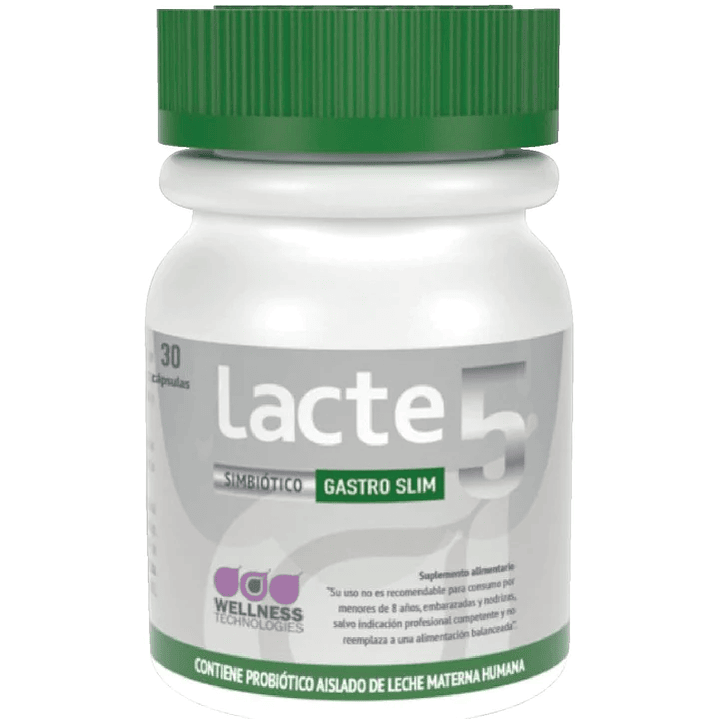 Probiotico Gastro Slim 30Caps Lacte 5 1