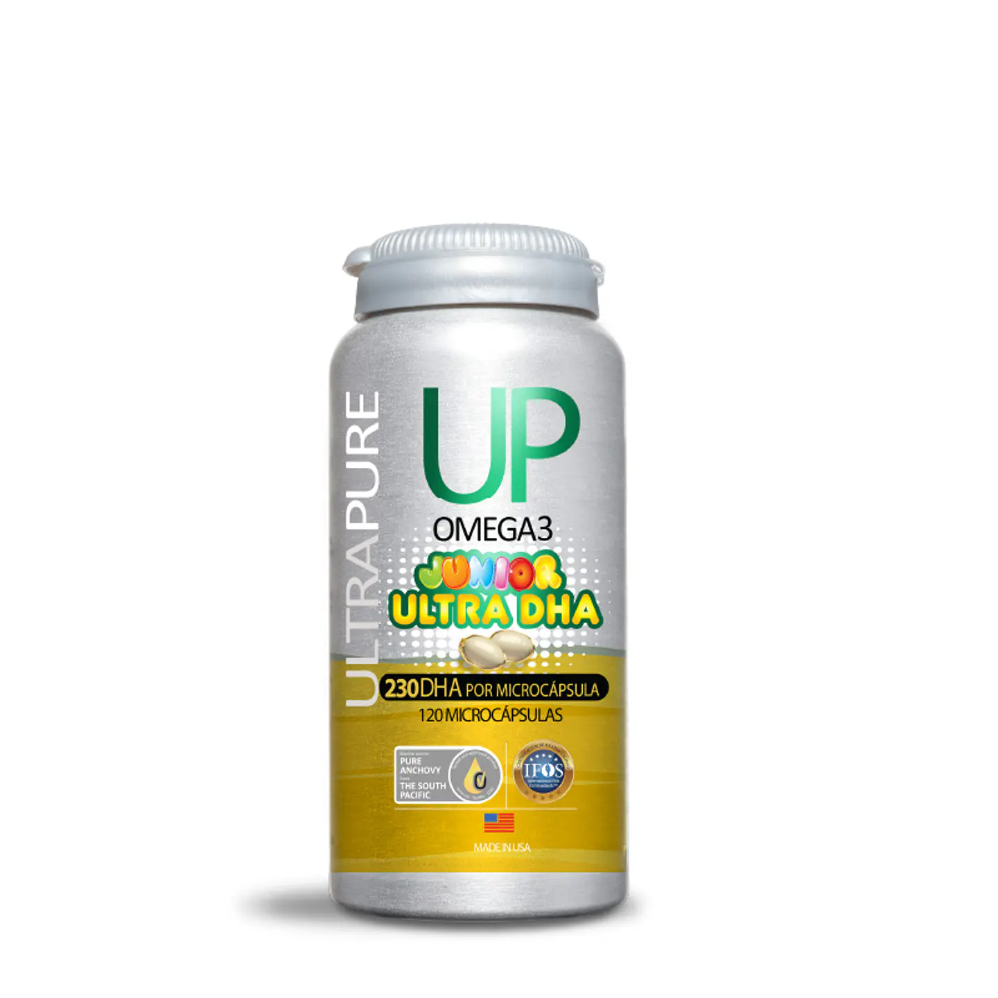 Omega 3 Junior ultra DHA 120 cápsulas Newscience  1