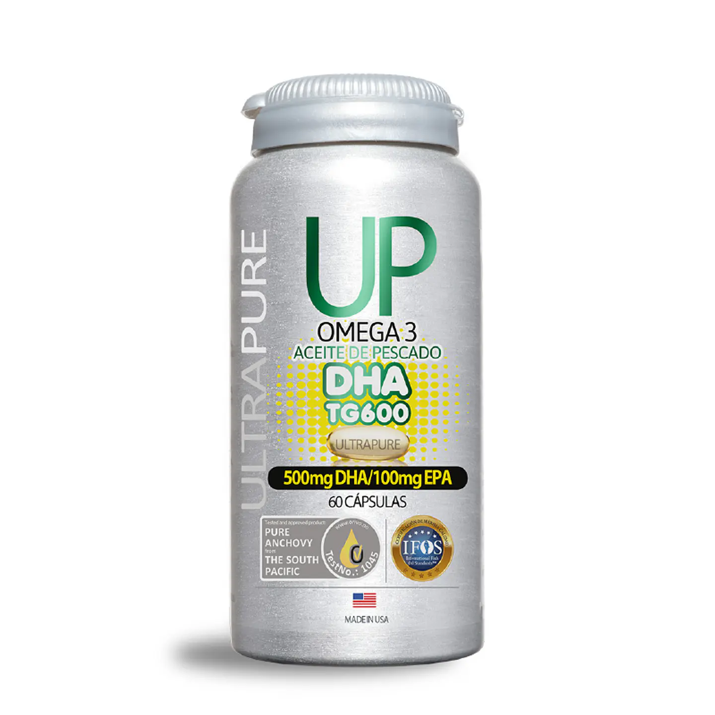 Omega 3 DHA TG600 60 cápsulas newscience 1