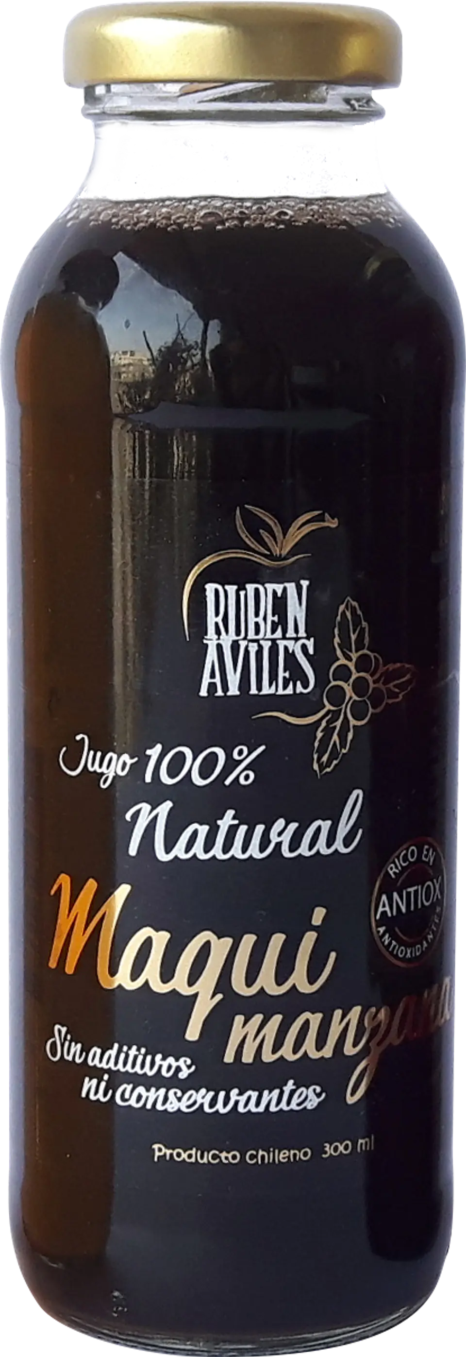 Ruben Aviles - Jugo 100% natural Maqui y Manzana 300ml 1
