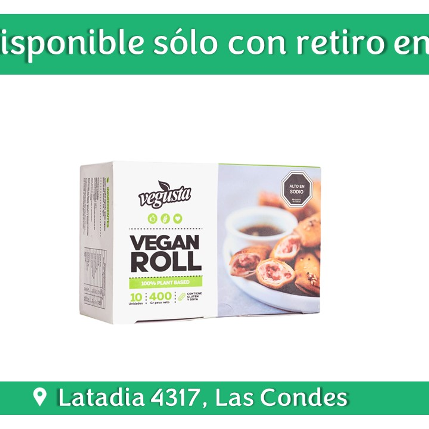 Vegusta - Vegan roll 400gr 