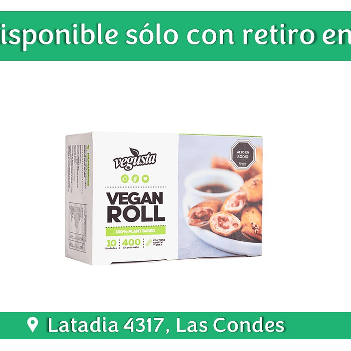 Vegusta - Vegan roll 400gr 