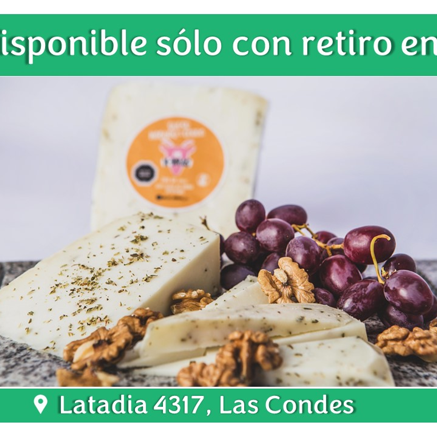 Las K-Bras - Queso Maduro de Cabra con Oregano 200gr 1