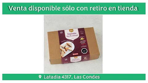 Empanadas cocktail berenjenas asadas-tahine (10 uds) "Congelados, solo disponibles para retiro en tienda"