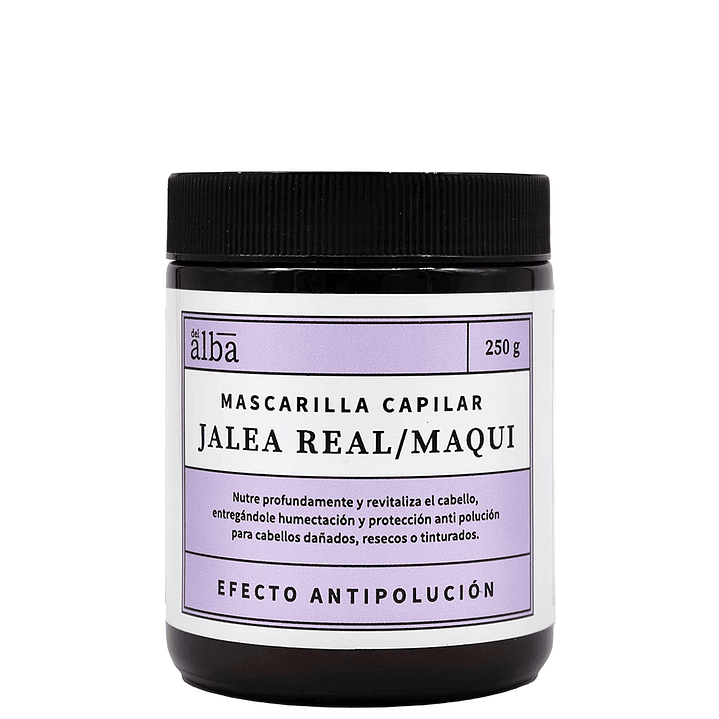 Mascarilla capilar Jalea Real y Maqui 250 g Del Alba 1