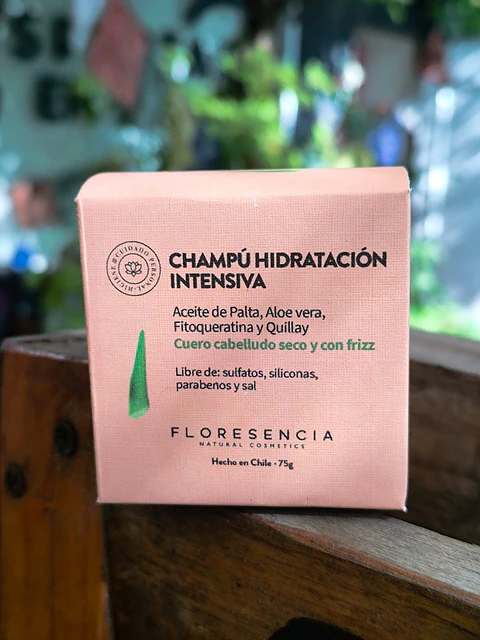 Champu solido hidratación 75g Floresencia 