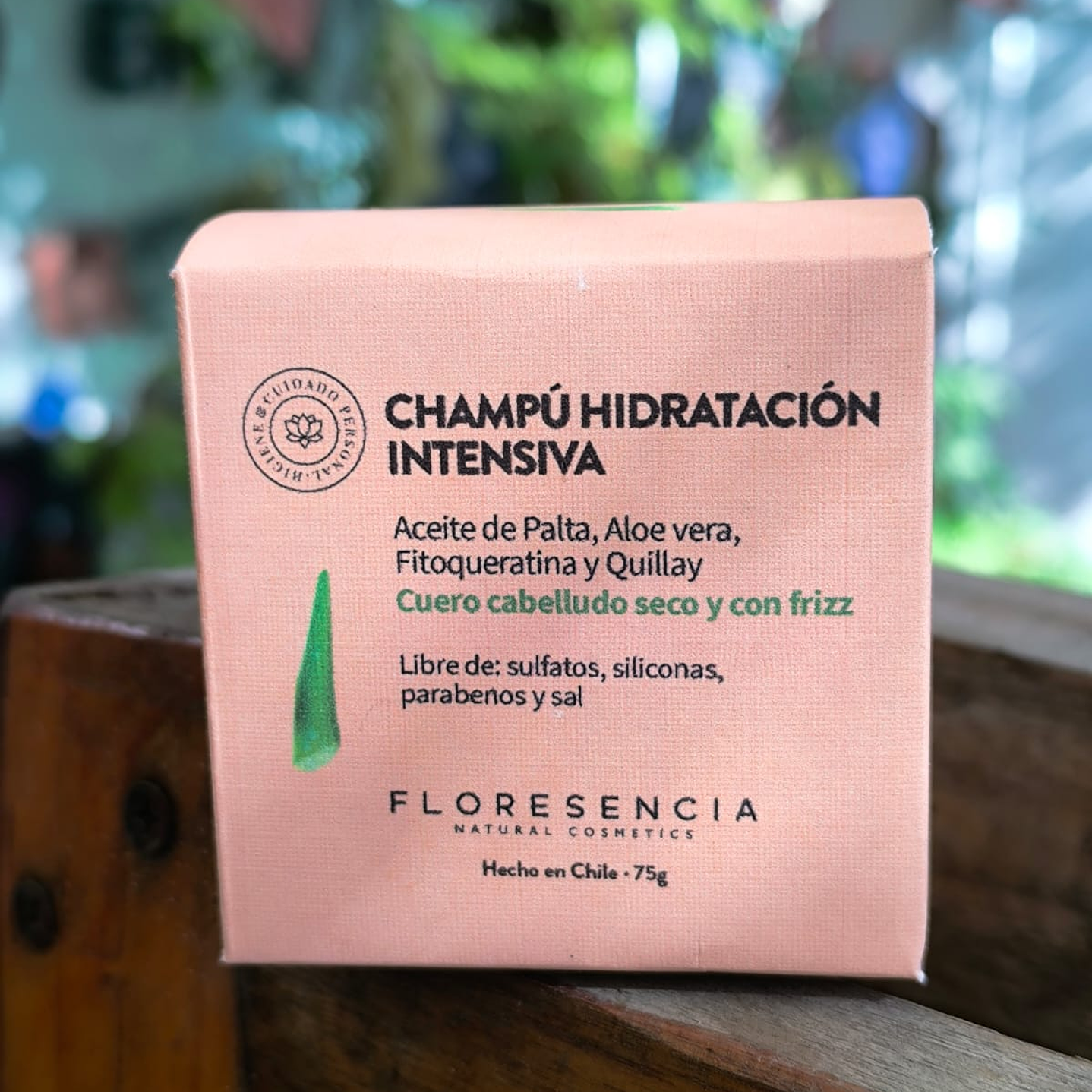 Champu solido hidratación 75g Floresencia  1