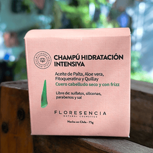 Champu solido hidratación 75g Floresencia 