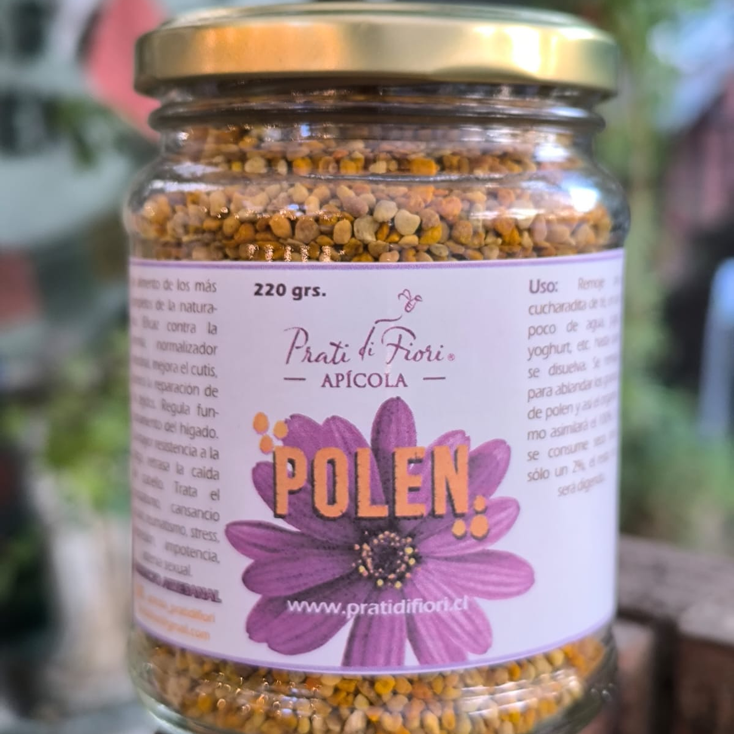 Polen natural 220gr  Prati di fiori 1