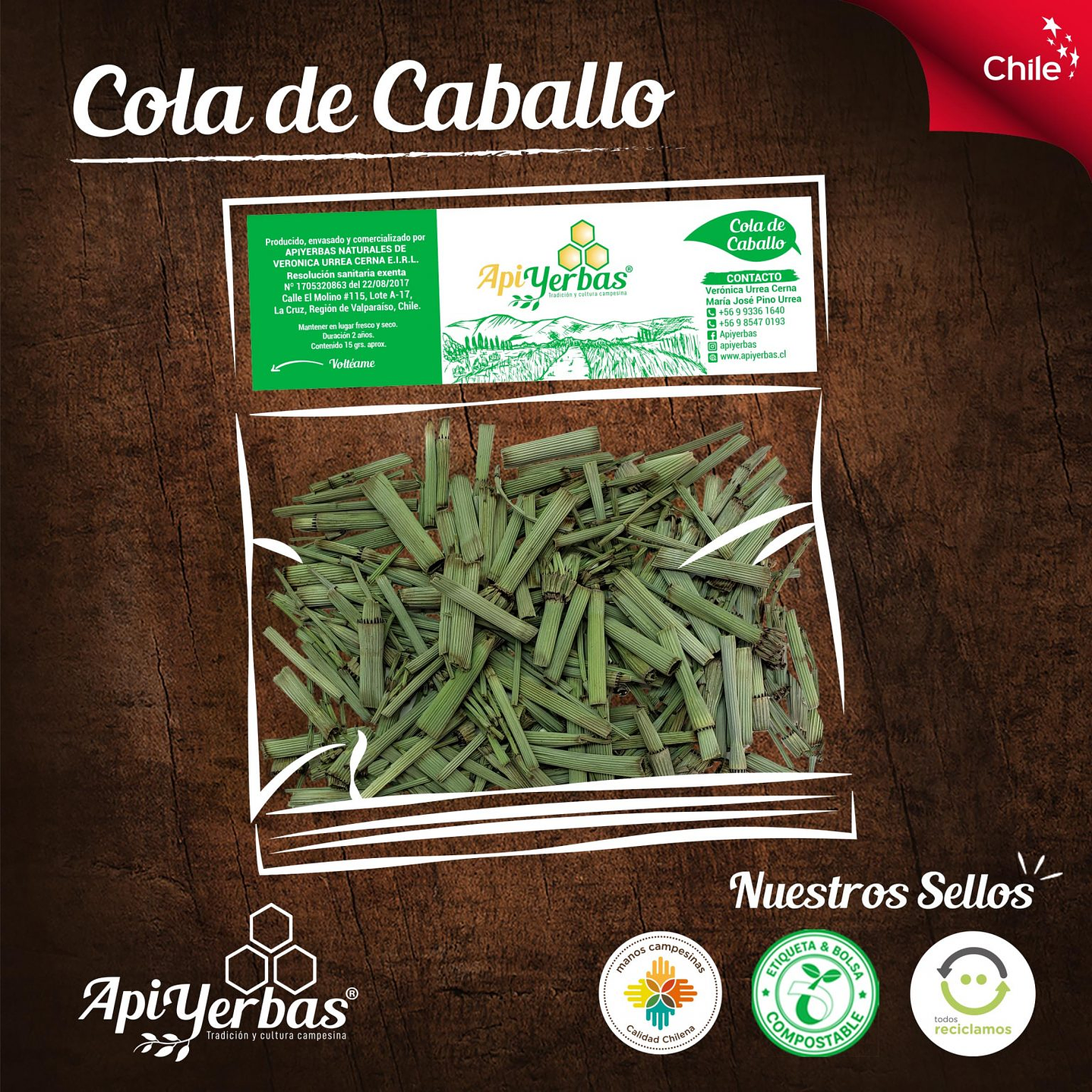 Cola de Caballo 15Gr Apiyerbas 1