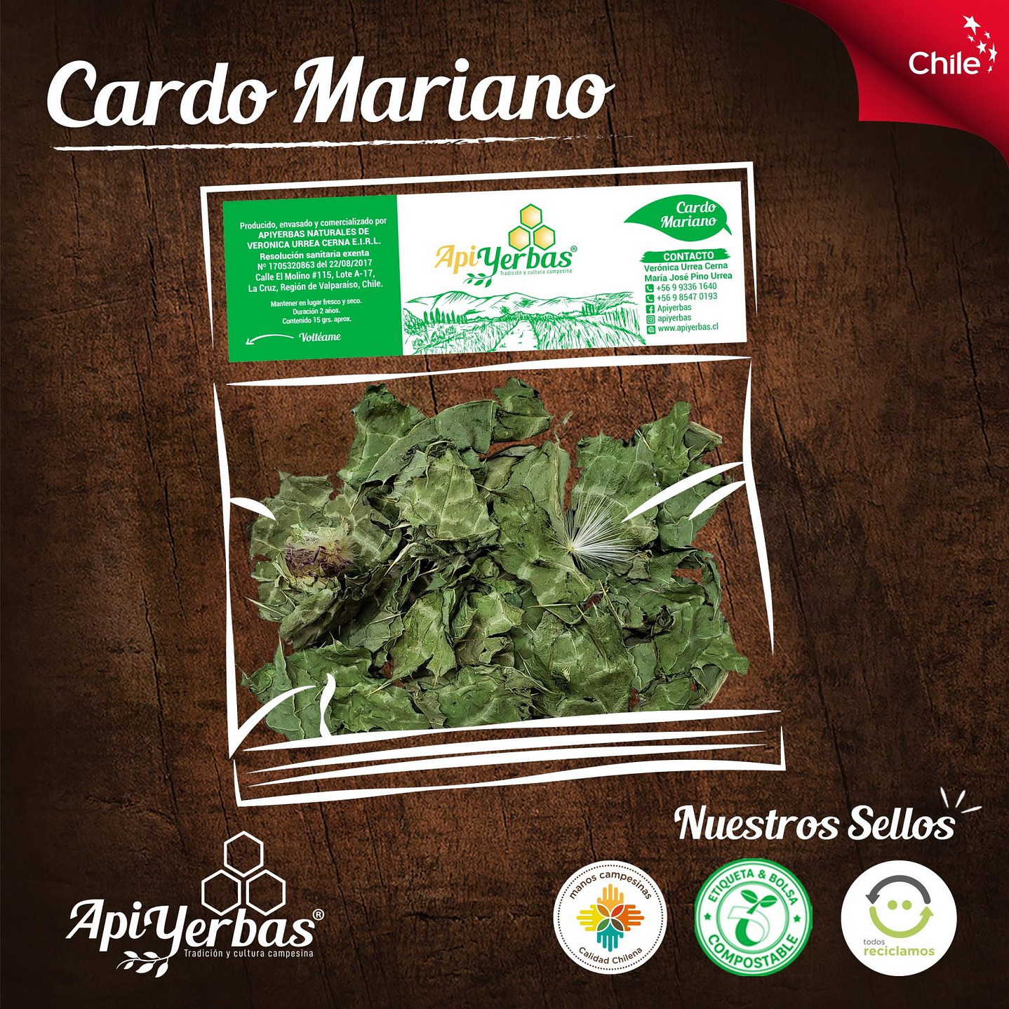 Cardo Mariano 15Gr Apiyerbas 1