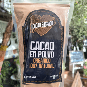 Cacao en Polvo Orgánico 453g Cacao Sagrado