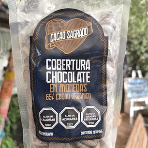 Cobertura de Cacao 453g Cacao Sagrado