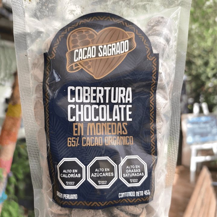 Cobertura de Cacao 453g Cacao Sagrado 1