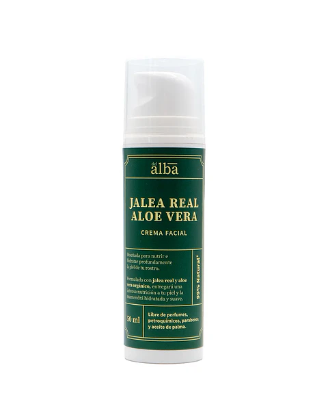 Crema Rostro Jalea Real Aloe Vera 50ml  Del Alba  