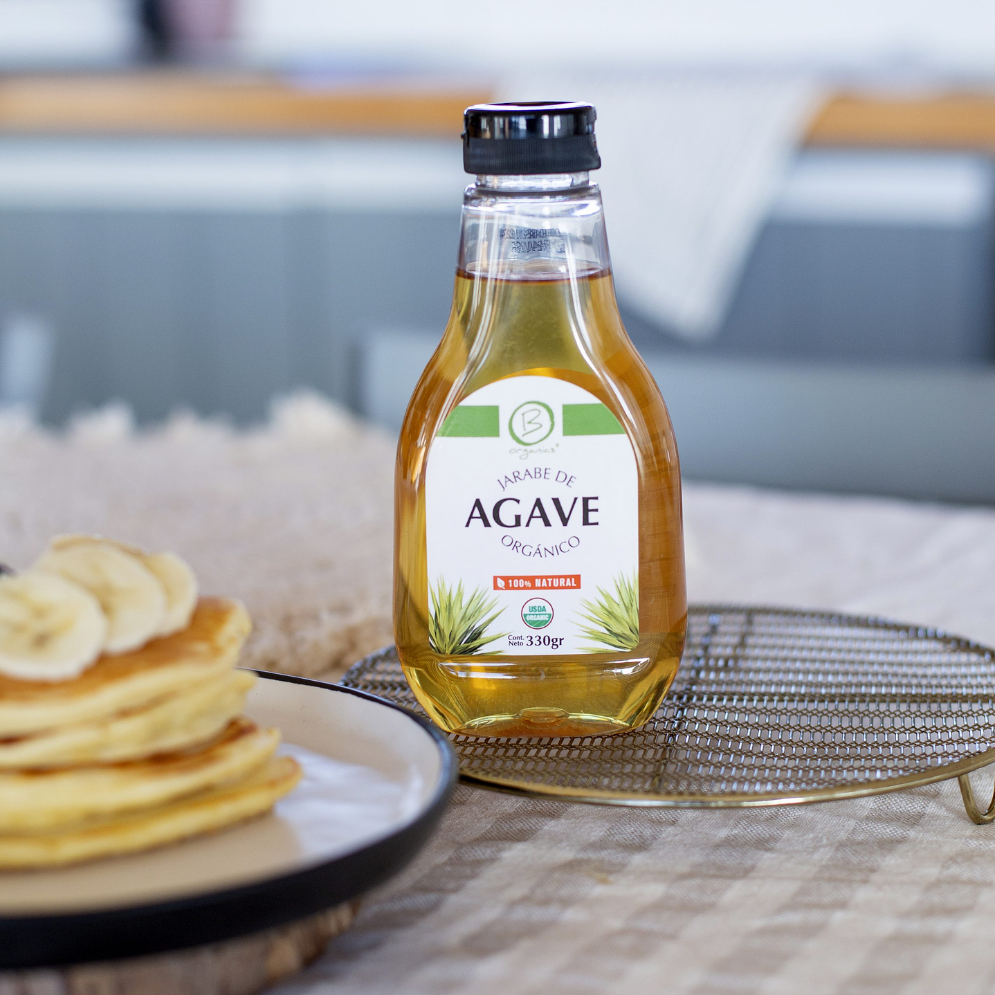 B Organics - Jarabe de Agave organico 330gr 1