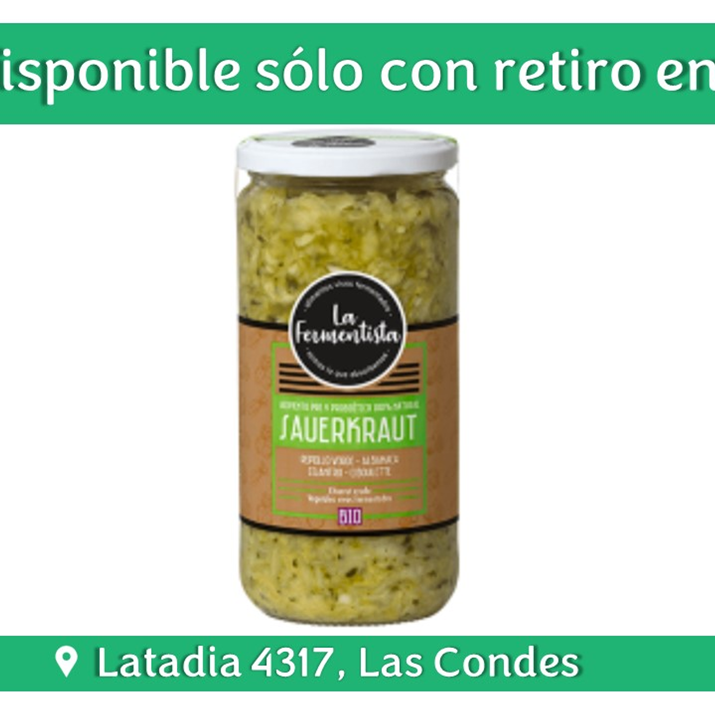Sauerkraut Verdes Vivos 680gr 1