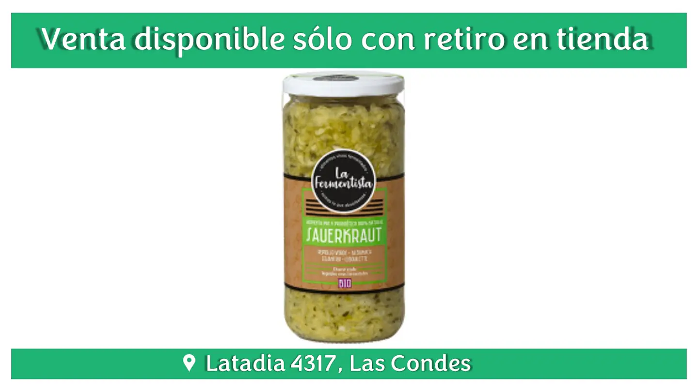 Sauerkraut Verdes Vivos 680gr 1