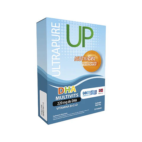 Omega UP DHA Multivits masticable newscience