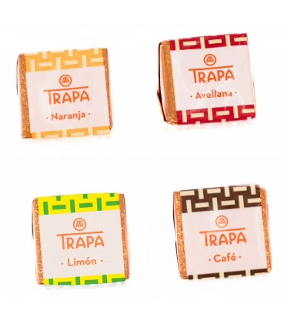 Trapa - Chocolate Cortado Sin Gluten 10g  1