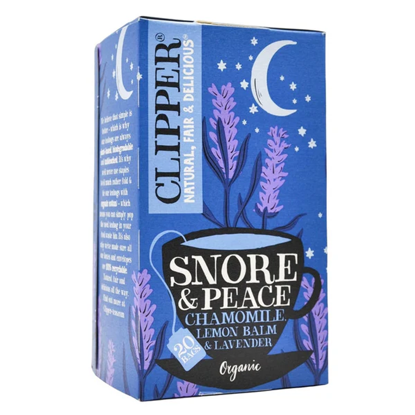 Infusión nocturna con lavanda Clipper 1