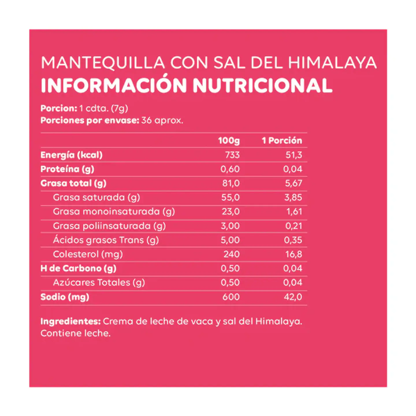 Mantequilla con Sal del Himalaya 250 gr ECOTERRA  