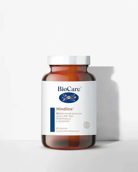 PROBIÓTICOS MINDLINX (LIBRE DE FOS) 60 caps Biocare  