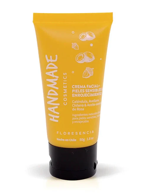 Crema facial pieles sensibles y enrojecimiento 50g Floresencia