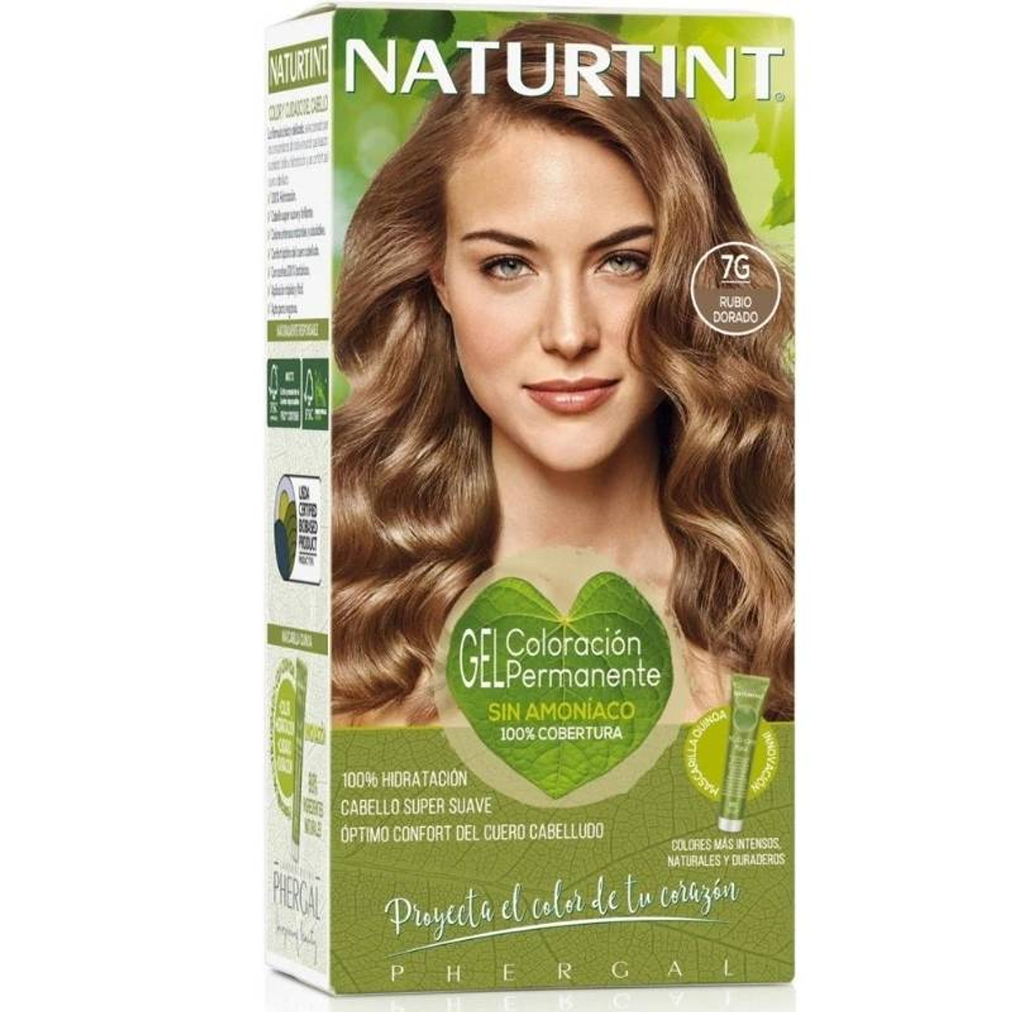 TINTURA DE PELO VEGANO 7G NATURTINT 170 ML 1