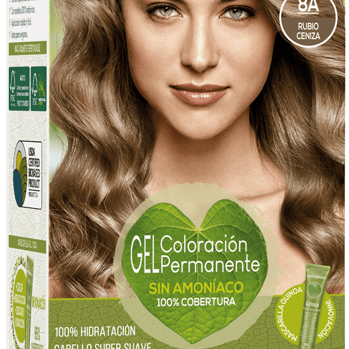TINTURA DE PELO VEGANO 8A NATURTINT 170 ML 1