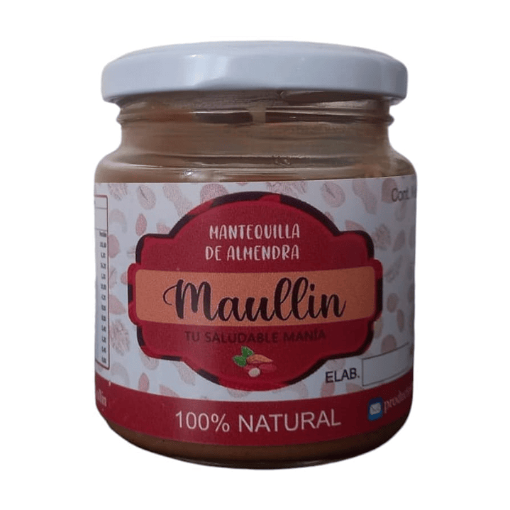 Maullin - Mantequilla de Almendras 240grs 1
