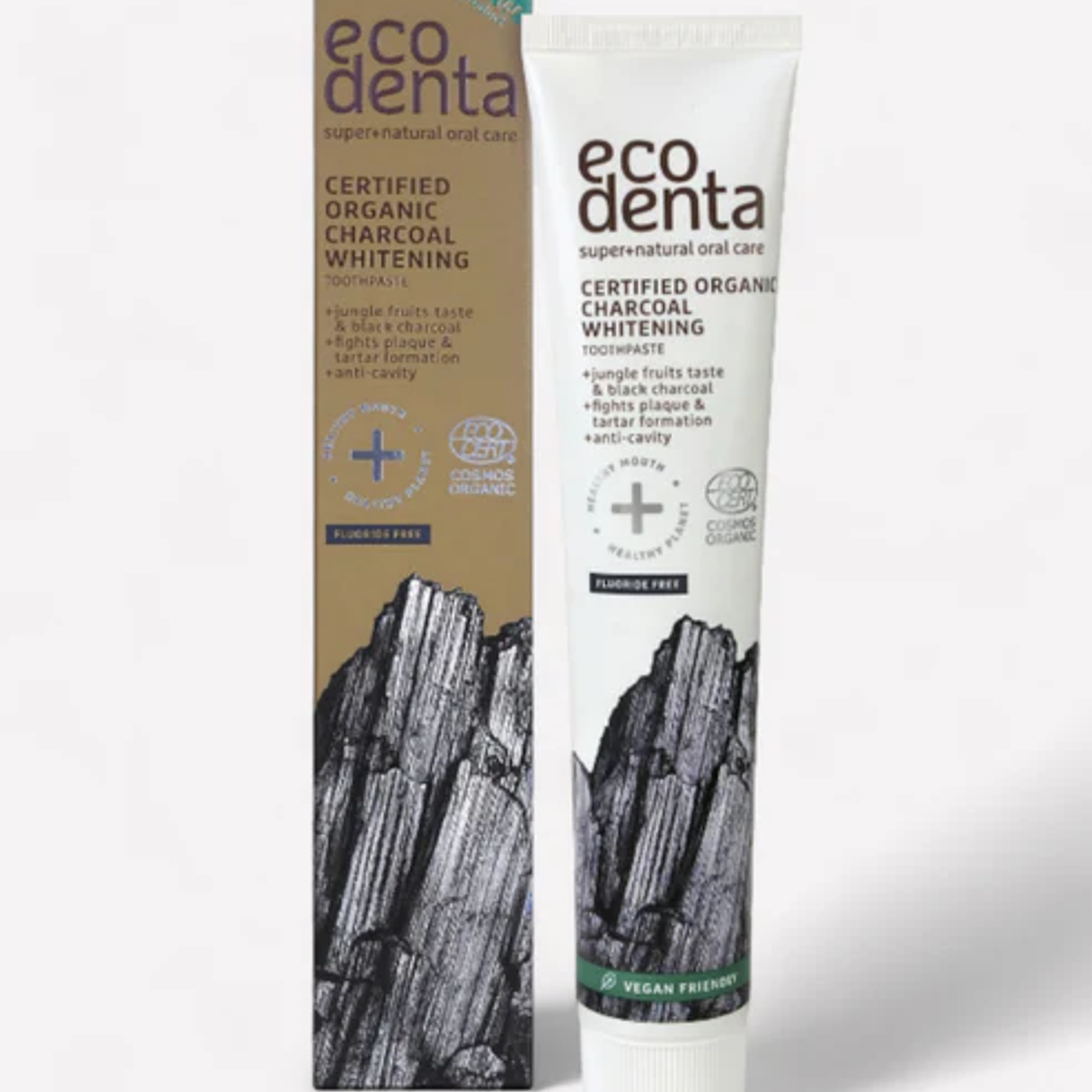 Ecodenta - Pasta dental Blanqueadora con carbon 75ml 1