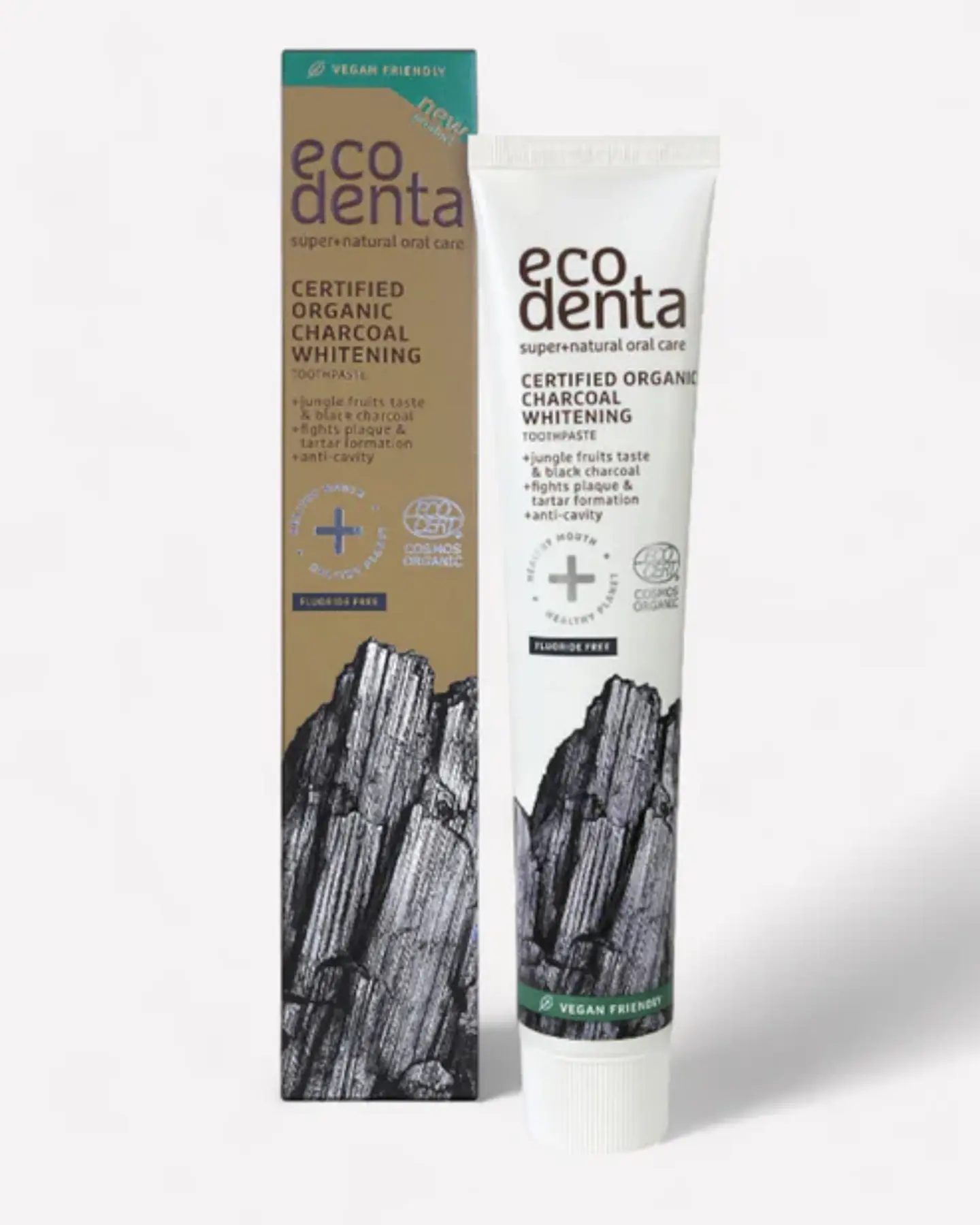Ecodenta - Pasta dental Blanqueadora con carbon 75ml 1