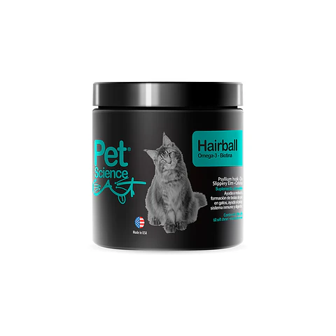 PetScience - Cat Hairball 60 masticables