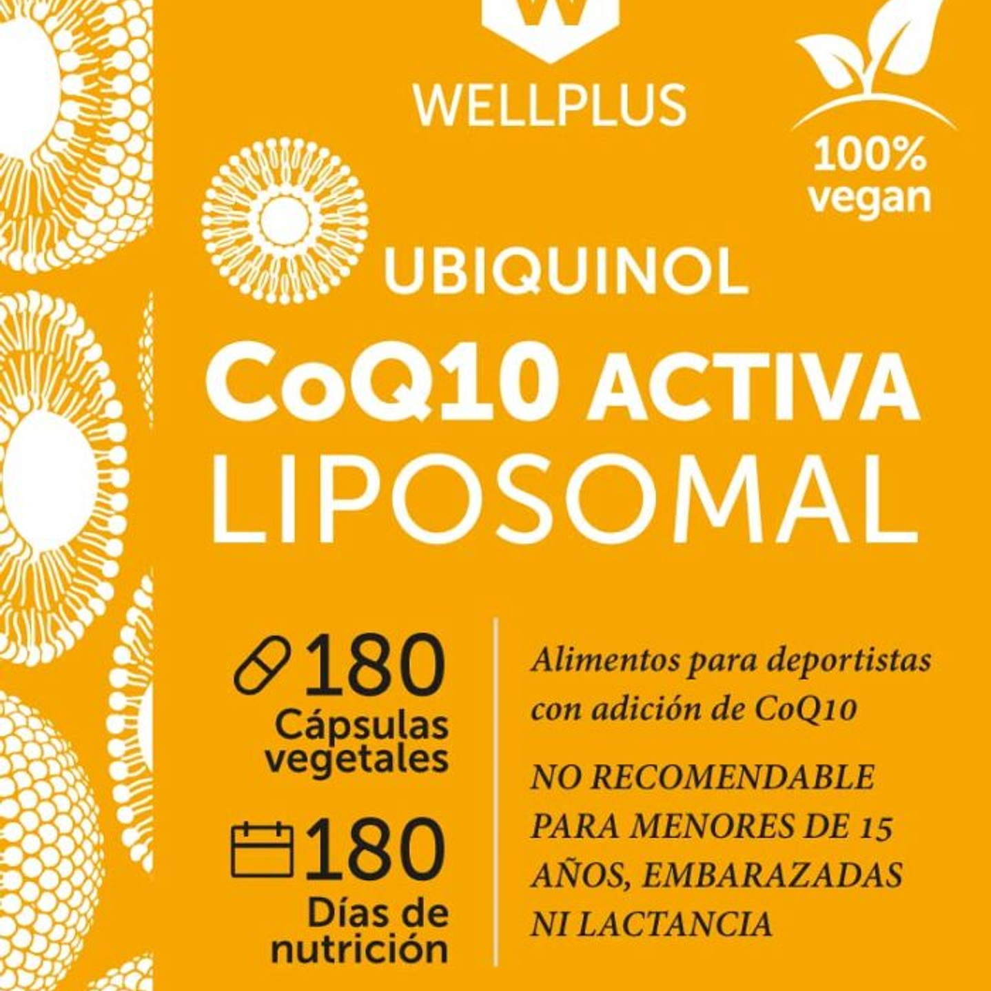 Wellplus - CoQ10 Liposomal 180c 3