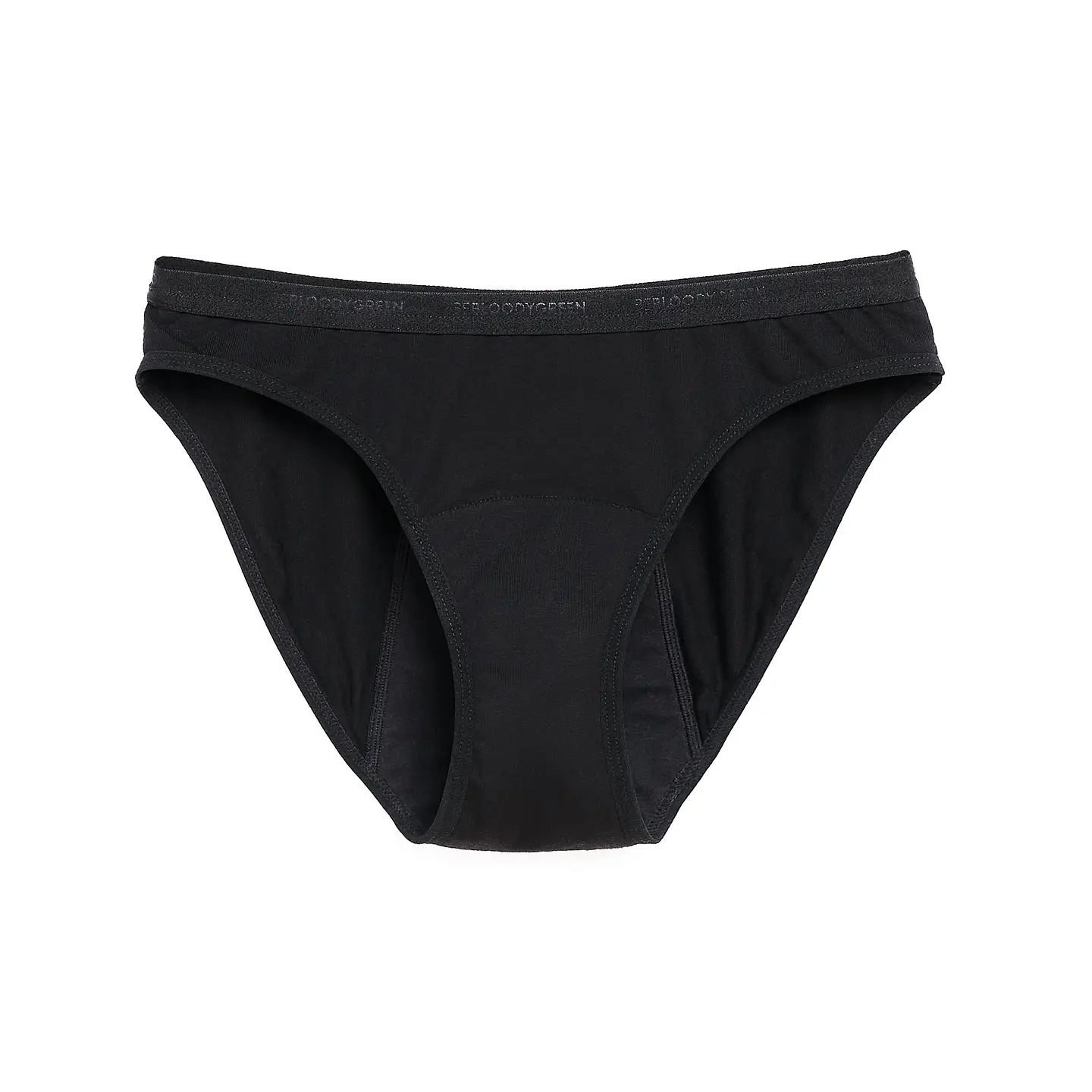 Bloody Green - Calzón Menstrual Ecólogico Tipo Bikini 11