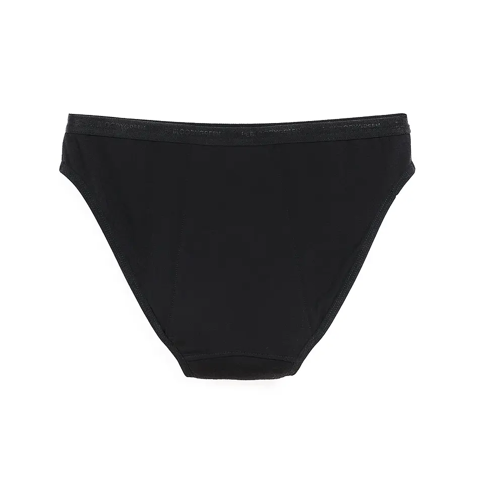 Bloody Green - Calzón Menstrual Ecólogico Tipo Bikini 12
