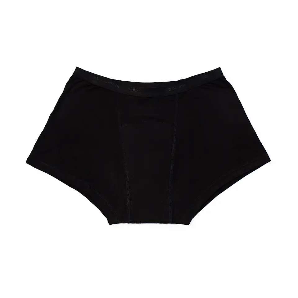Bloody Green - Short Menstrual Ecólogico Flujo Intenso 3