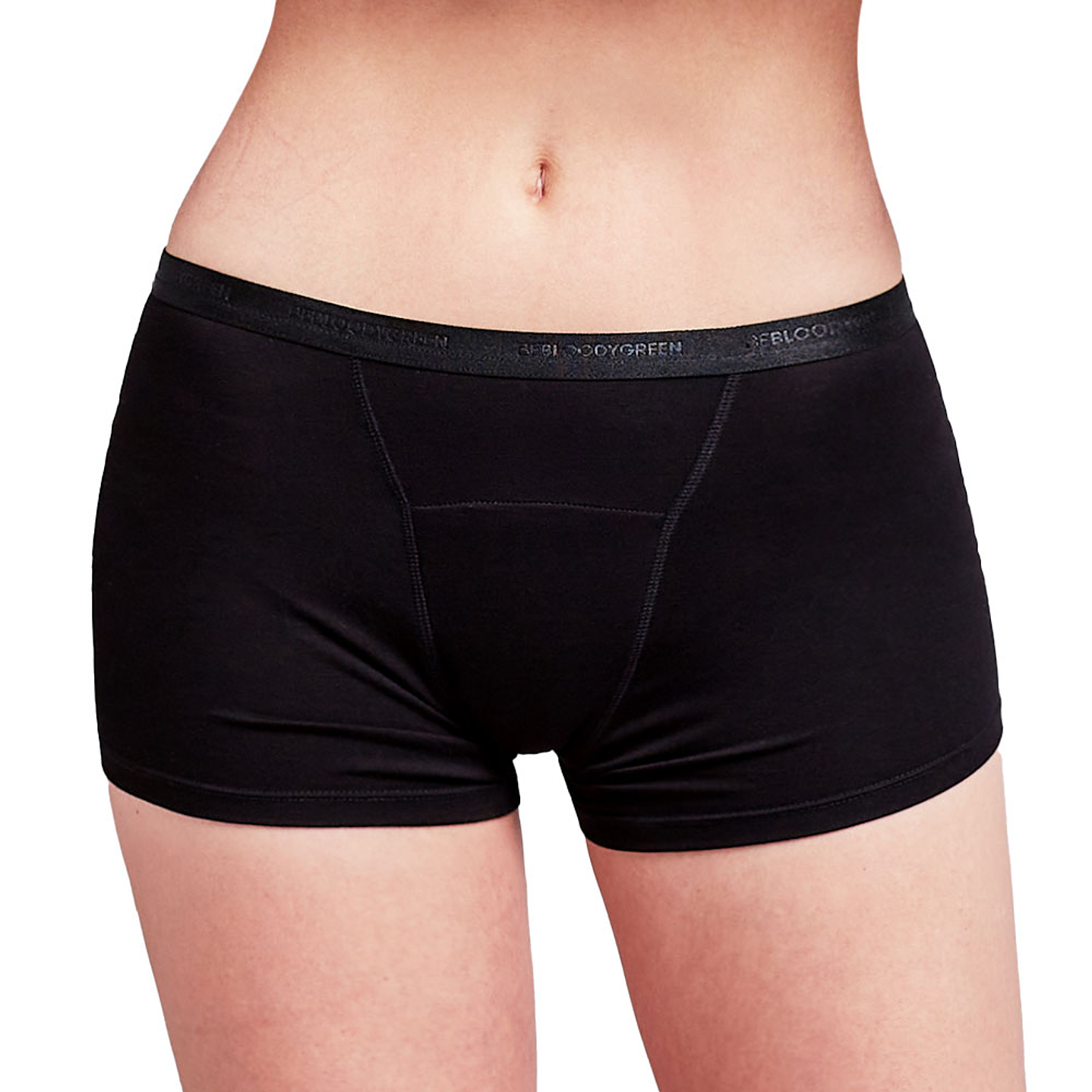 Bloody Green - Short Menstrual Ecólogico Flujo Intenso 1