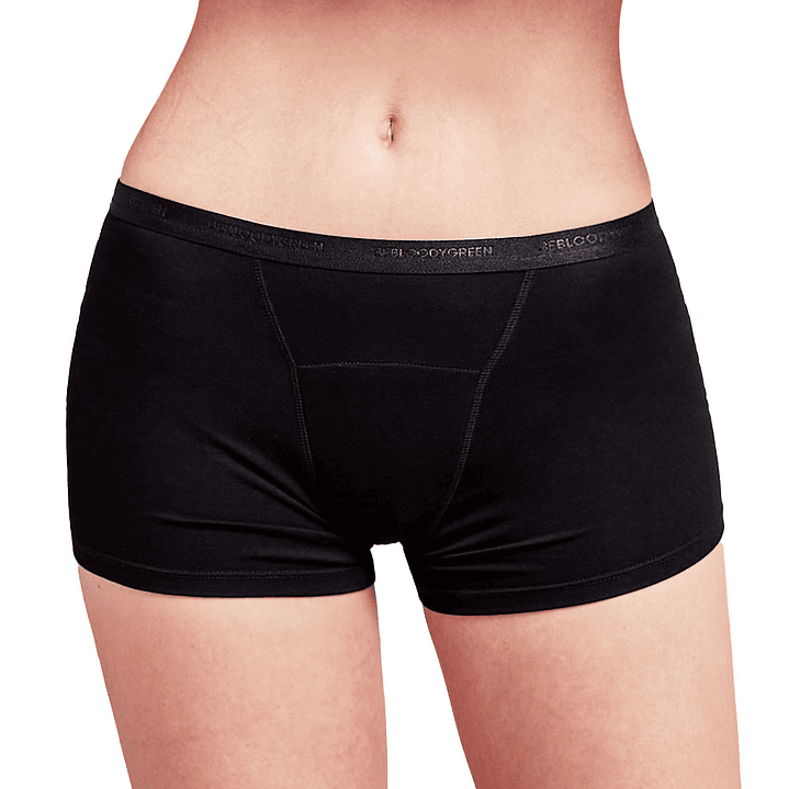 Bloody Green - Short Menstrual Ecólogico Flujo Intenso 1