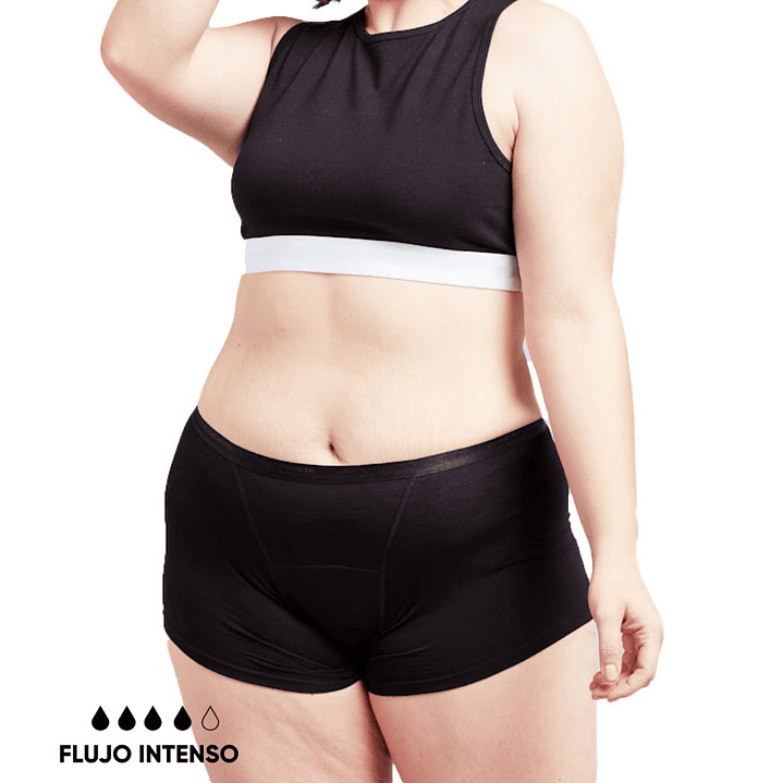 Bloody Green - Short Menstrual Ecólogico Flujo Intenso 7