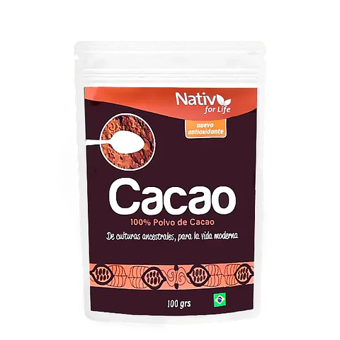 Cacao en polvo 100g Nativ for life 