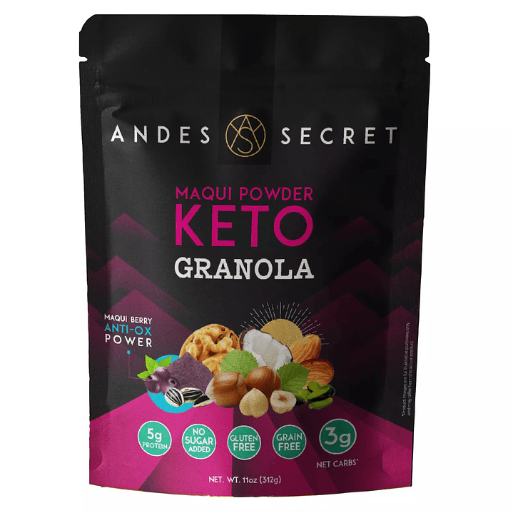 Granola keto Maqui 312g Andes Secret  1